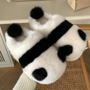 Chausson peluche panda