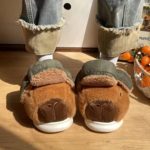 Chausson capybara rigolo