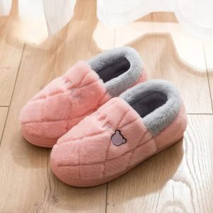 Chausson chaud femme