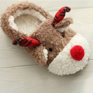 Chausson motif cerf