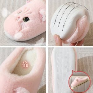 Chausson peluche chat