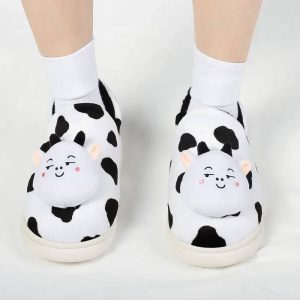 Chausson vache rigolo