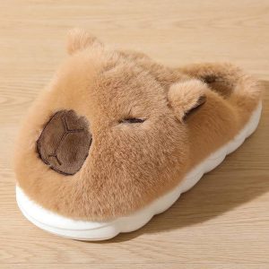 Chaussons capybara antidérapant
