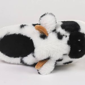 Chaussons vache en velours