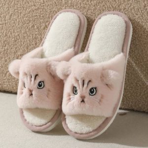 Pantoufle peluche