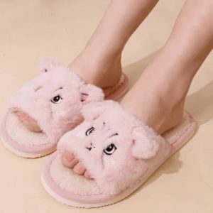Pantoufle peluche