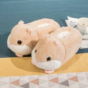 Chausson hamster marron
