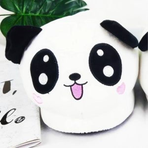 Chausson velours panda