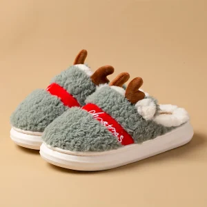 Chausson de noël semelle épaisse