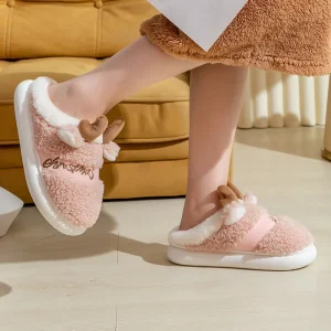 Chausson de noël semelle épaisse